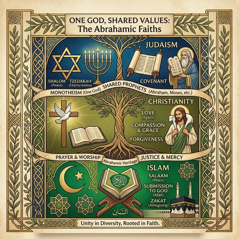 One God, shared values